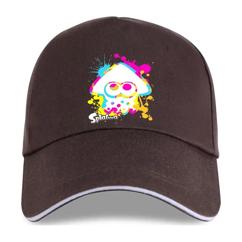 Новая бейсбольная кепка Splatoon 2 с цветными чернилами, черная, темно-синяя, мужская, женская, мужская, цифровая печать