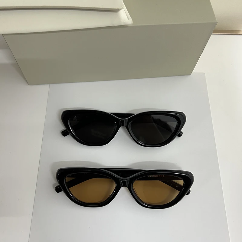 

2023 New Luxury Brand Designer Fashion GENTLE Sunglasses SOUND NET Men Women Cat Eye Vintage UV400 Driving Shades Sun glasses