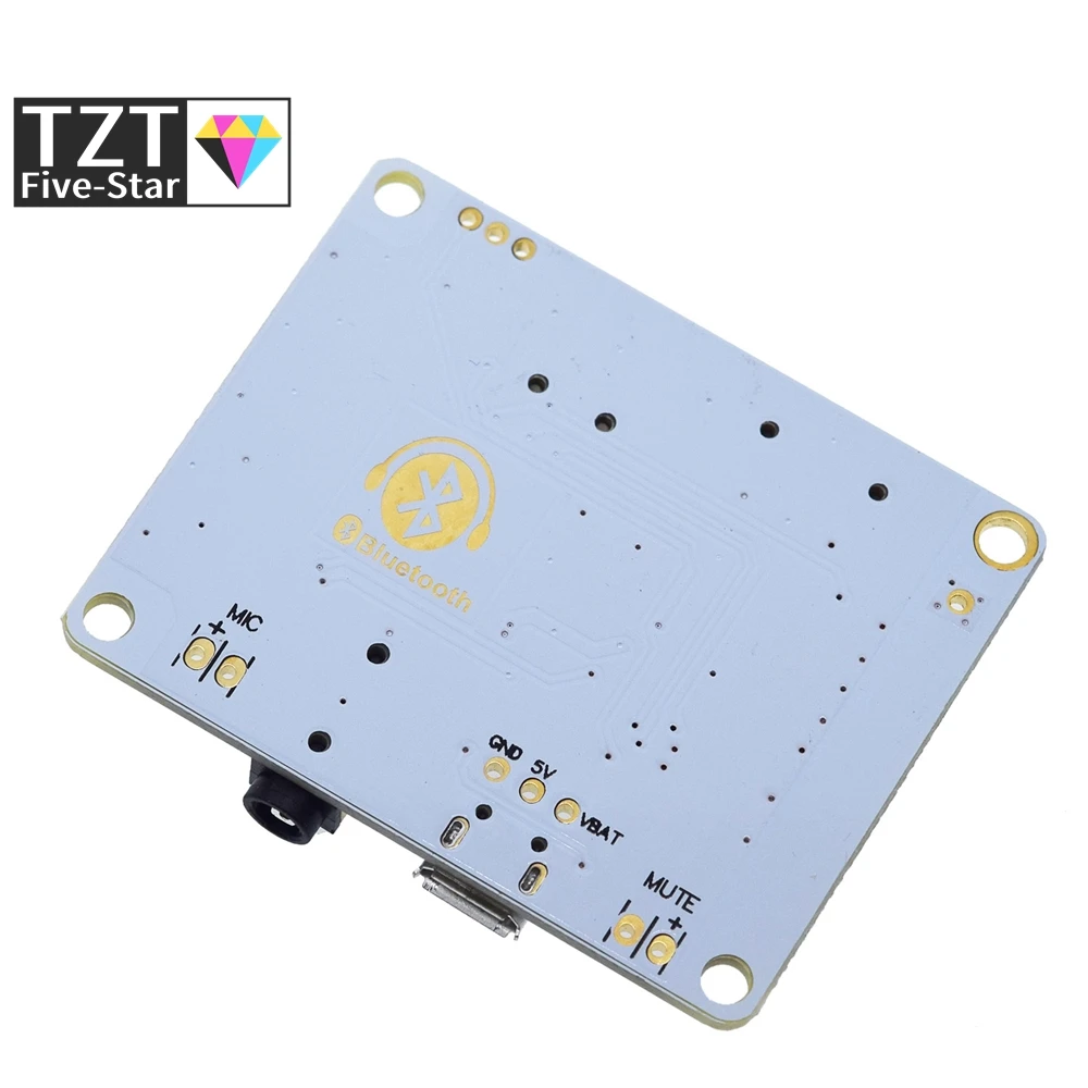Плата аудиоприемника TZT Bluetooth с USB-картой TF выход декодирования воспроизведения