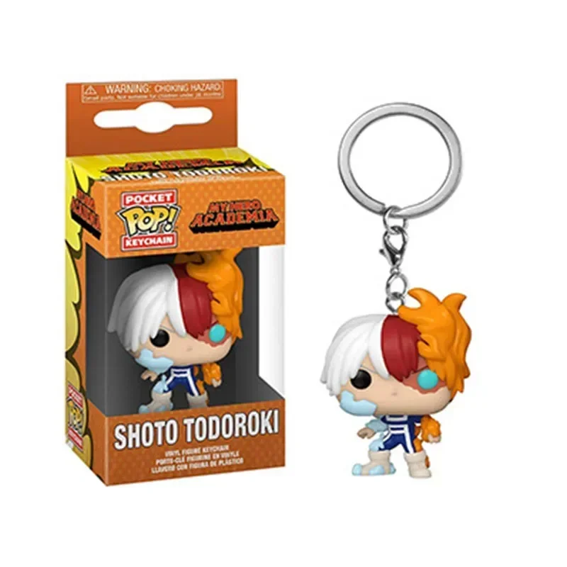 Funko Pop Брелок Игрушка My Hero Academia Deku Kyoka Jiro Neito Monoma Izuku Midoriya Shoto Todoroki All Might Bakugo ПВХ