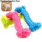 Резиновая игрушка для собак, устойчивая к укусам, резиновый шарик для щенков, для обучения чистке зубов, термальная пластиковая игрушка для домашних животных