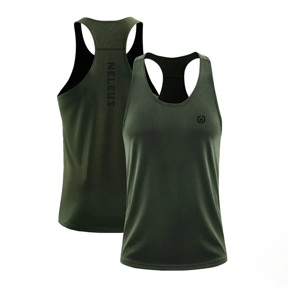 Мужская спортивная майка для тренировок в тренажерном зале марафона бега