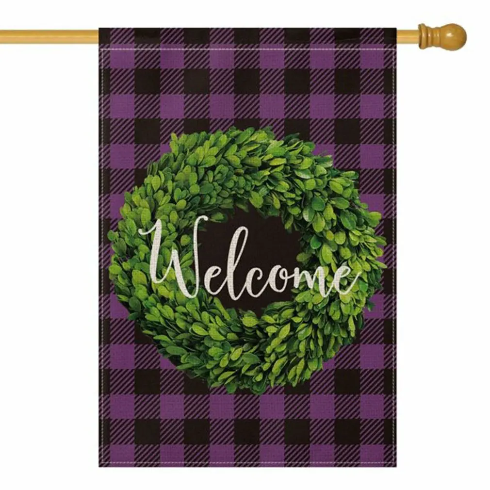

Garden Flag Double Sided Welcome Winter Outdoor Yard Decorations For Porch House Farmhouse Small Flag Christmas