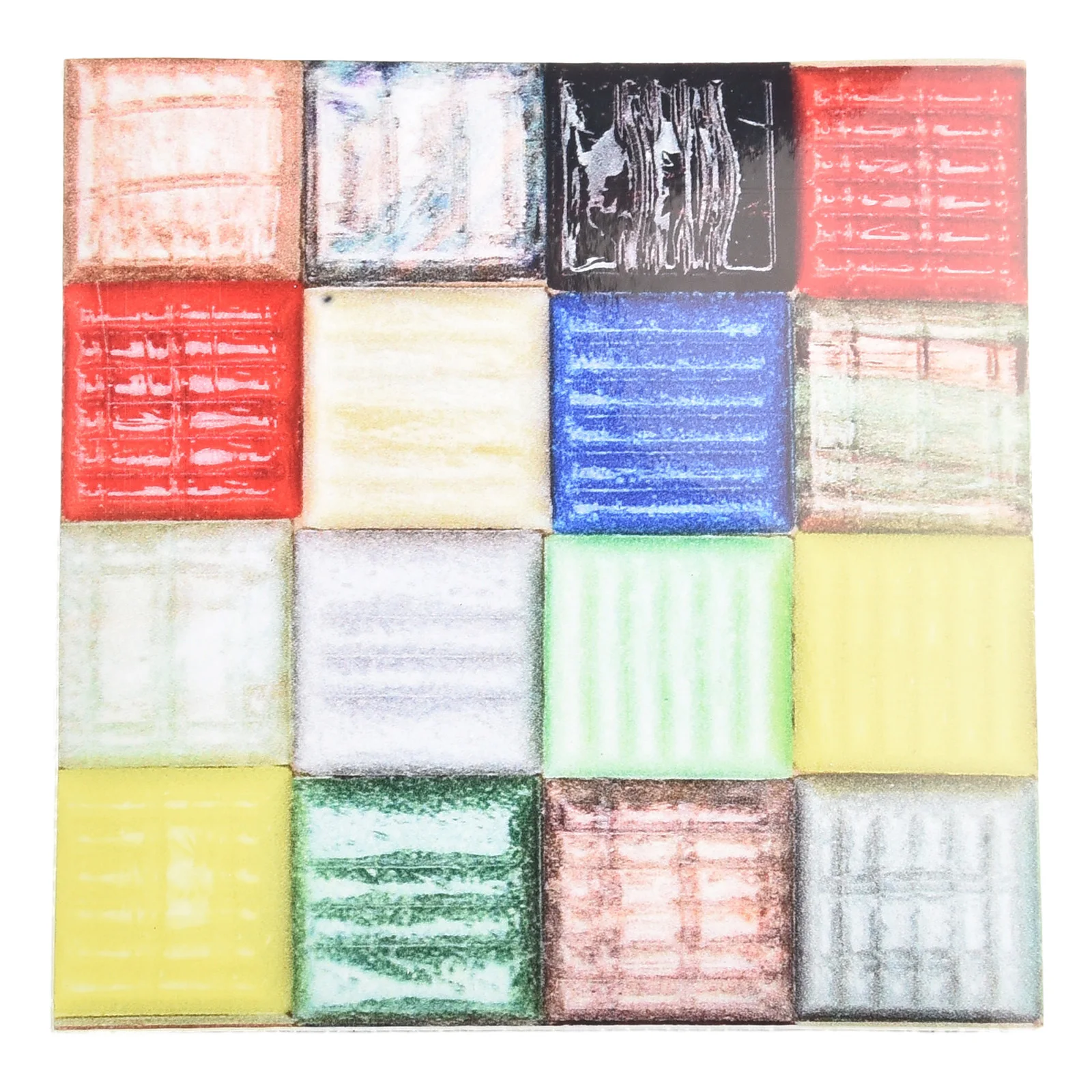 10 шт. водостойкие наклейки на стену с мозаикой