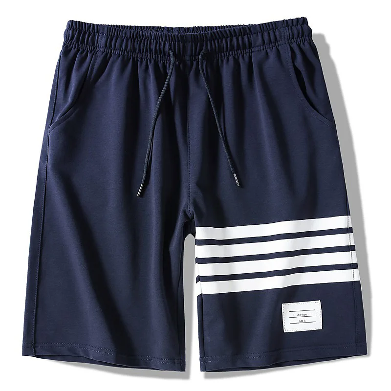 

Men's Summer Fashion New Casual Shorts Fitness Sports Drawstring Shorts Quick Dry Beach Shorts Men's Street Trend Cotton Shorts