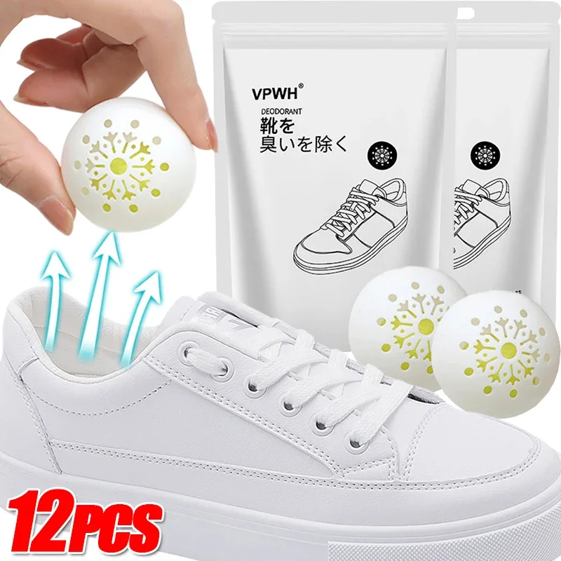 

12/1Pcs Shoes Deodorant Balls Multifunction Tea Scent Fresheners Home Shoes Freshener Closet Toilet Fresh Deodorization Balls