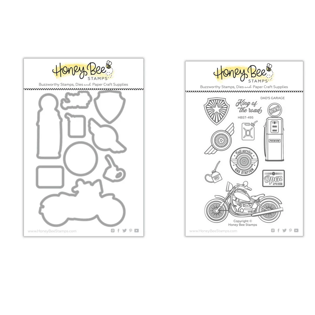 

2023 New Dad's Garage Metal Cutting Dies Clear Stamps Decorating Scrapbook Diy Paper Card Album Mould Embossing Craft Die