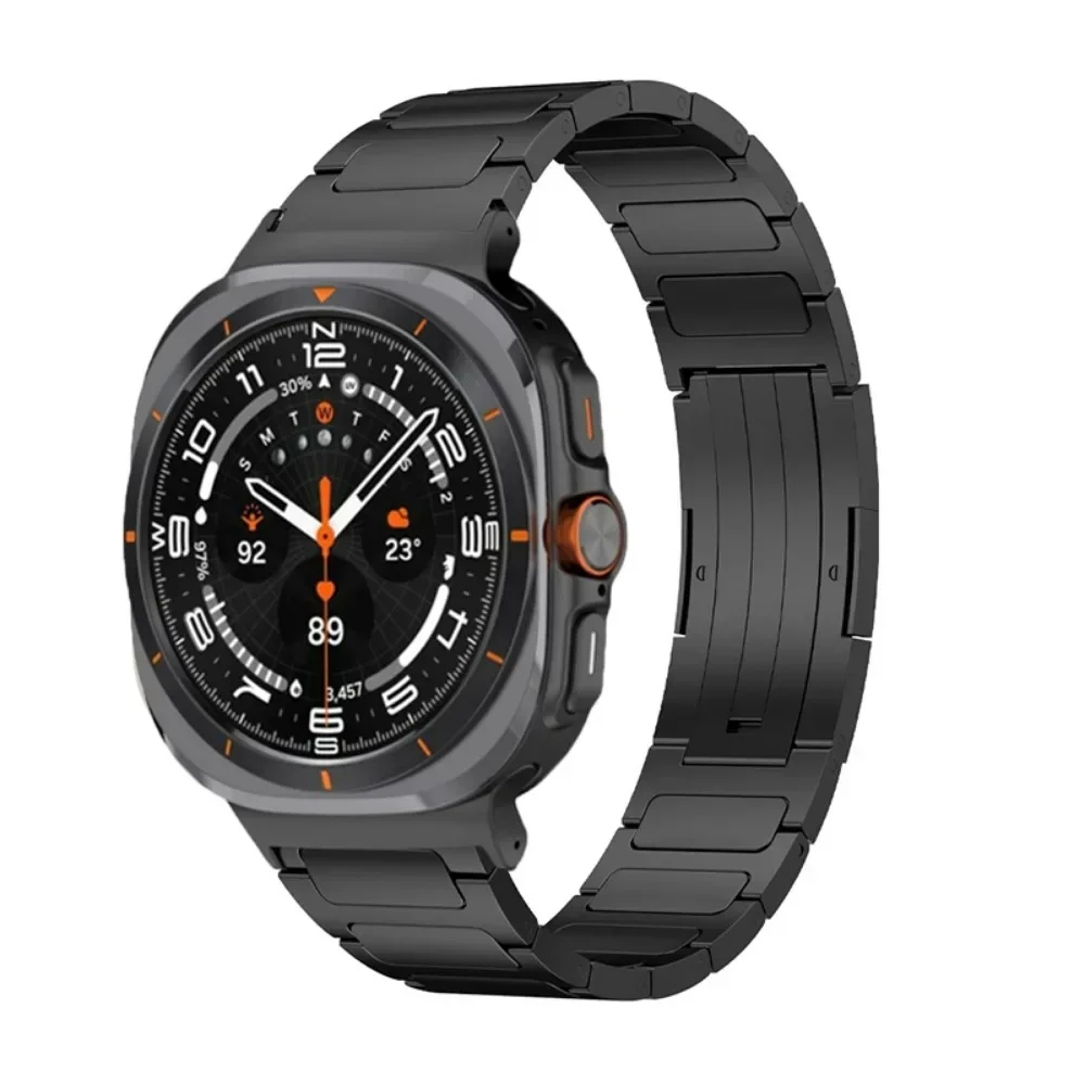 Ремешок из титанового сплава для Samsung Galaxy Watch Ultra 47 мм браслет нержавеющей стали 7