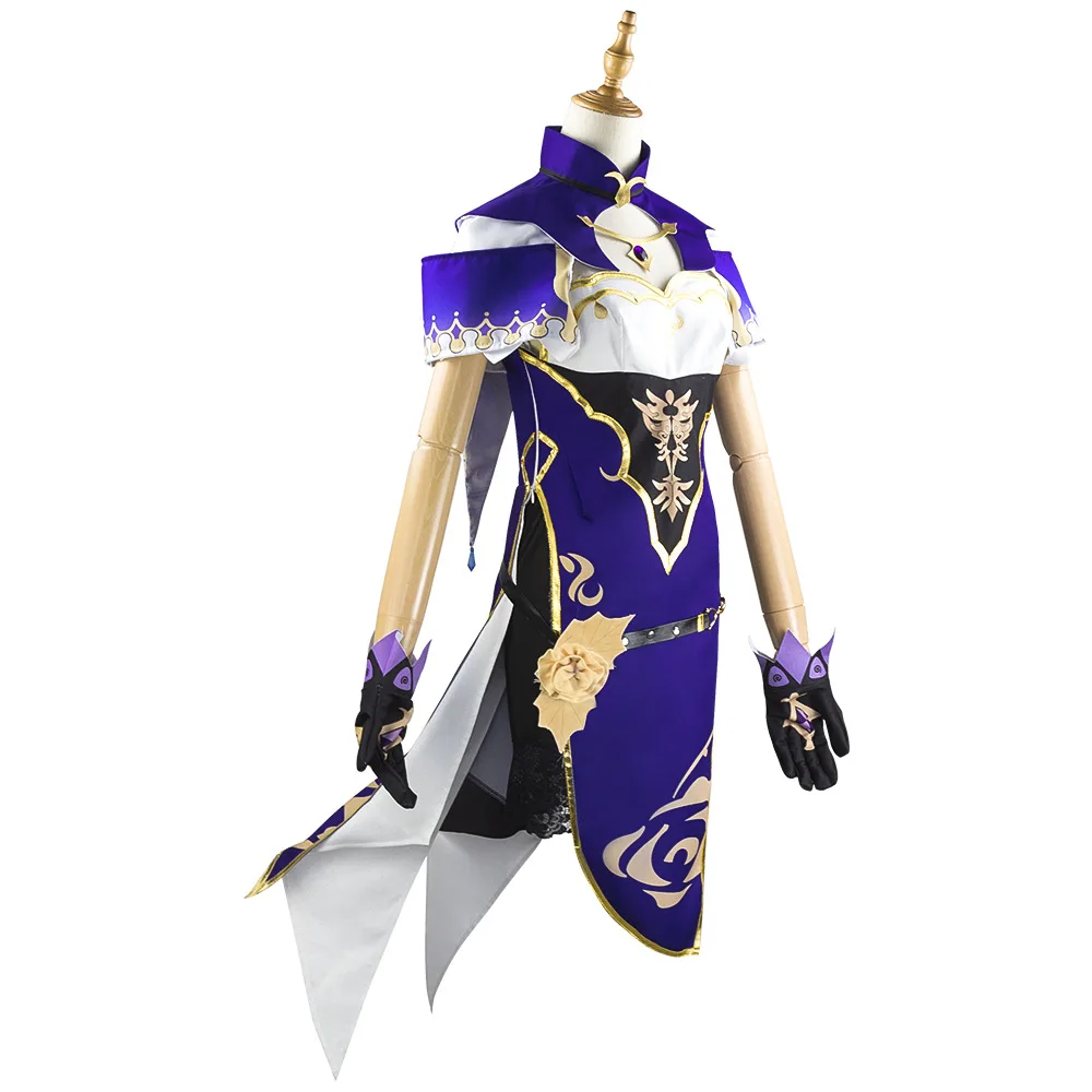 Лидер продаж аниме Genshin Impact Project одежда для косплея Лизы женская полный комплект