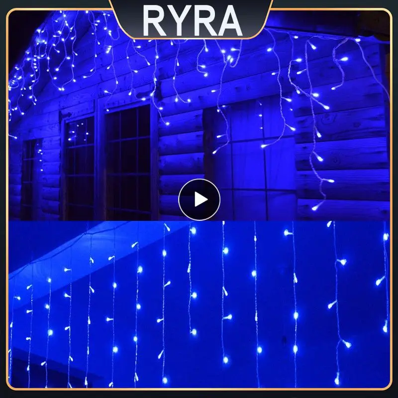 

String Lights Festoon For Holiday Christmas Party Fairy Lights Garland Of Led Lights With Plug Atmosphere Lights Ice Bar Light