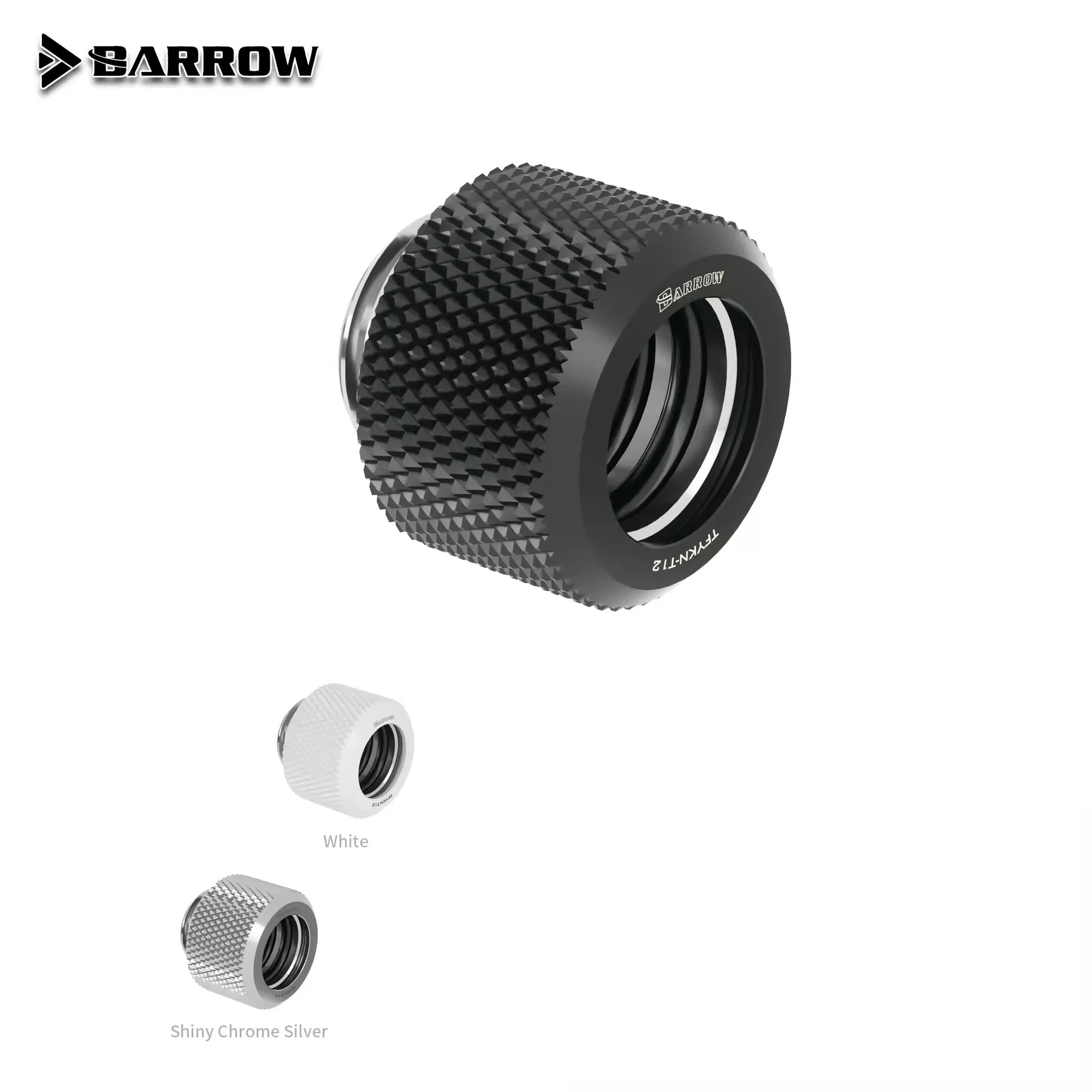 4 шт. Barrow G1/4 ', жесткие трубные фитинги для жестких труб OD12 мм, компрессионная арматура TFYKN-T12/T14/T16