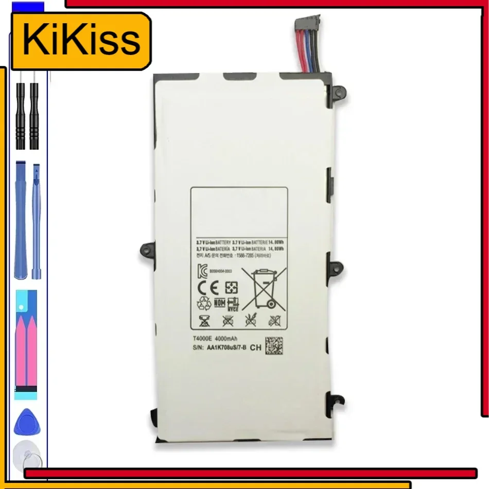 T4000E 4000 мАч аккумулятор для планшета Samsung Galaxy Tab 3 Tab3 7 0 SM T210 T211 T215 GT P3210 P3200 SM-T210 T217 T2105