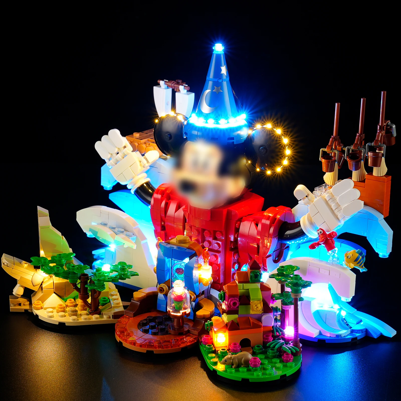 Светодиодное освещение HPROSPER 5 В (без модели) для LEGO 21352 Magic of Disney Light Up Your Building Blocks с