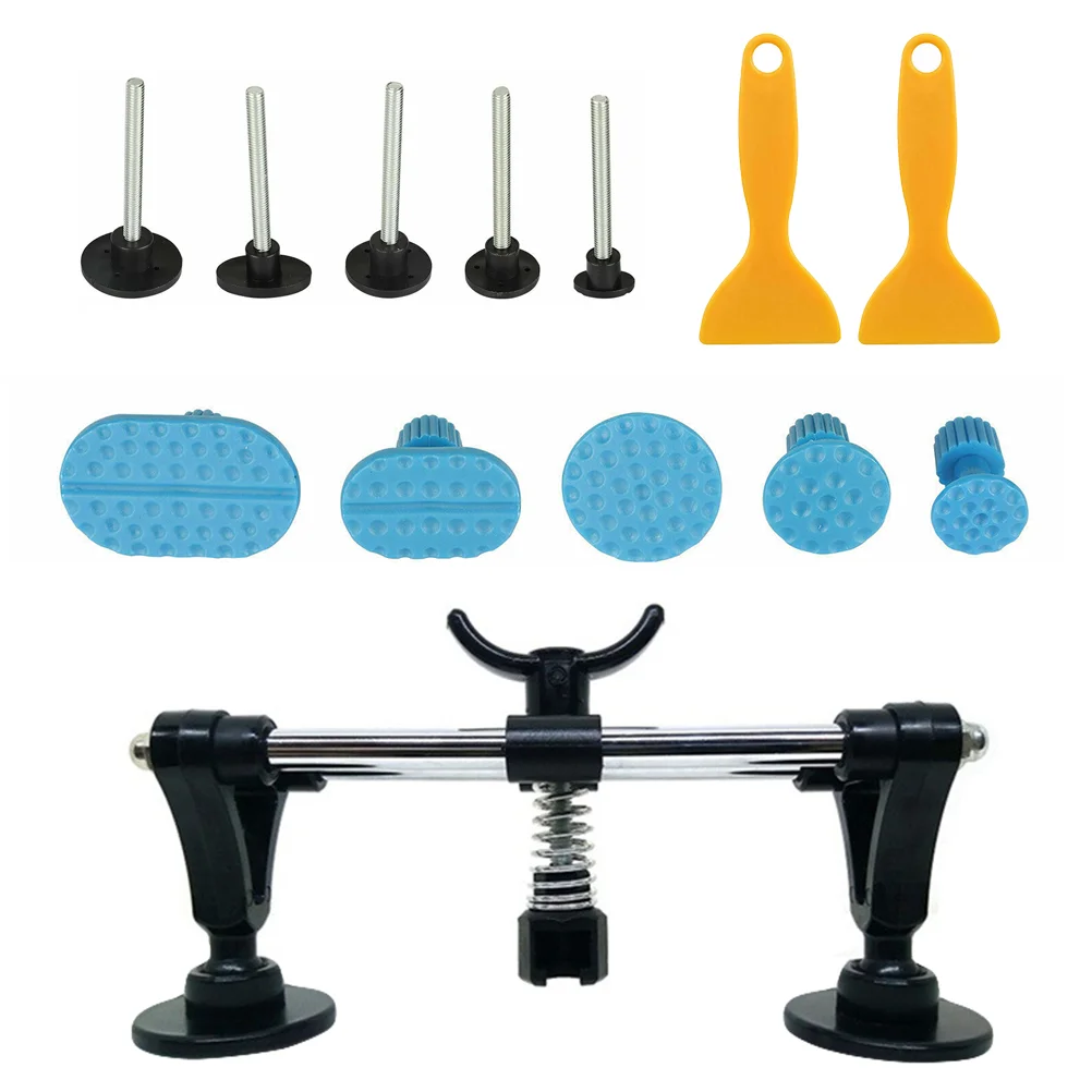 

1 Set Car Body Paintless Dent Repair Tool Dent Puller Set with Puller Tabs Kit