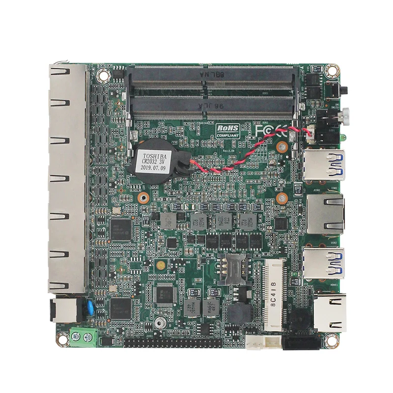 

motherboard nano itx 6 nic SU200NA6L 7th I3/i5/i7 CPU with 4usb3.0