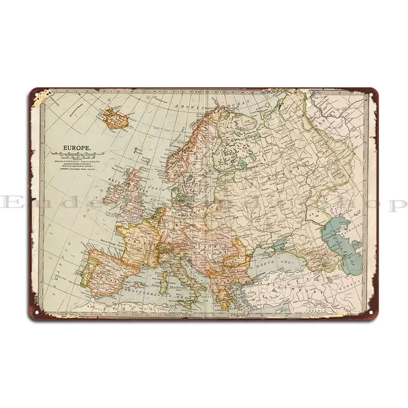 

Европейская винтажная металлическая табличка, плакат, кинотеатр, гараж, кинотеатр, индивидуальный жестяной плакат