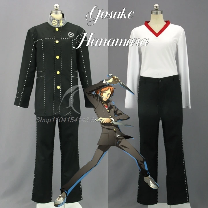 Женский костюм на Хэллоуин Yosuke Hanamura Persona 4: анимация взрослые женские костюмы