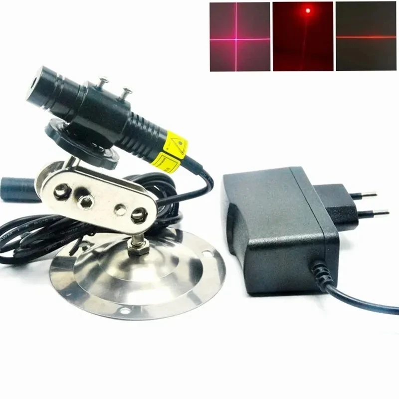 

650nm 10mw/50mw/100mw/150mw/200mw/250mw Red Laser Diode Dot/Line/Cross Module W/ Adapter & Holder 16x68mm