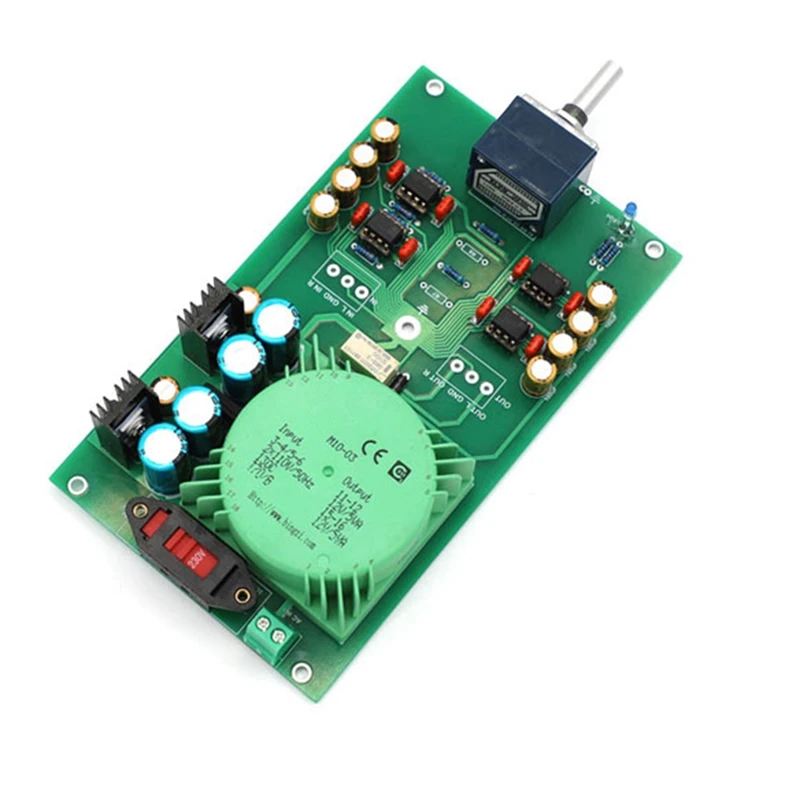 TL081 Op Amp двухканальная плата предварительного усилителя основанная на печатной