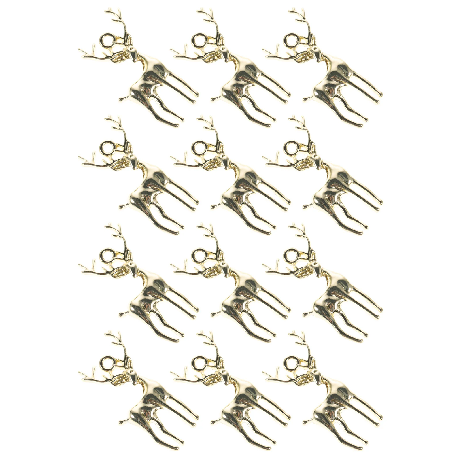 12 шт. автомобильные блестящие аксессуары олень подвеска для мобильного телефона