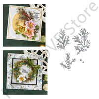 metal cutting stencils diy scrapbooking christmas cedar branches stencils craft templates embossing craft supplies clear stamps