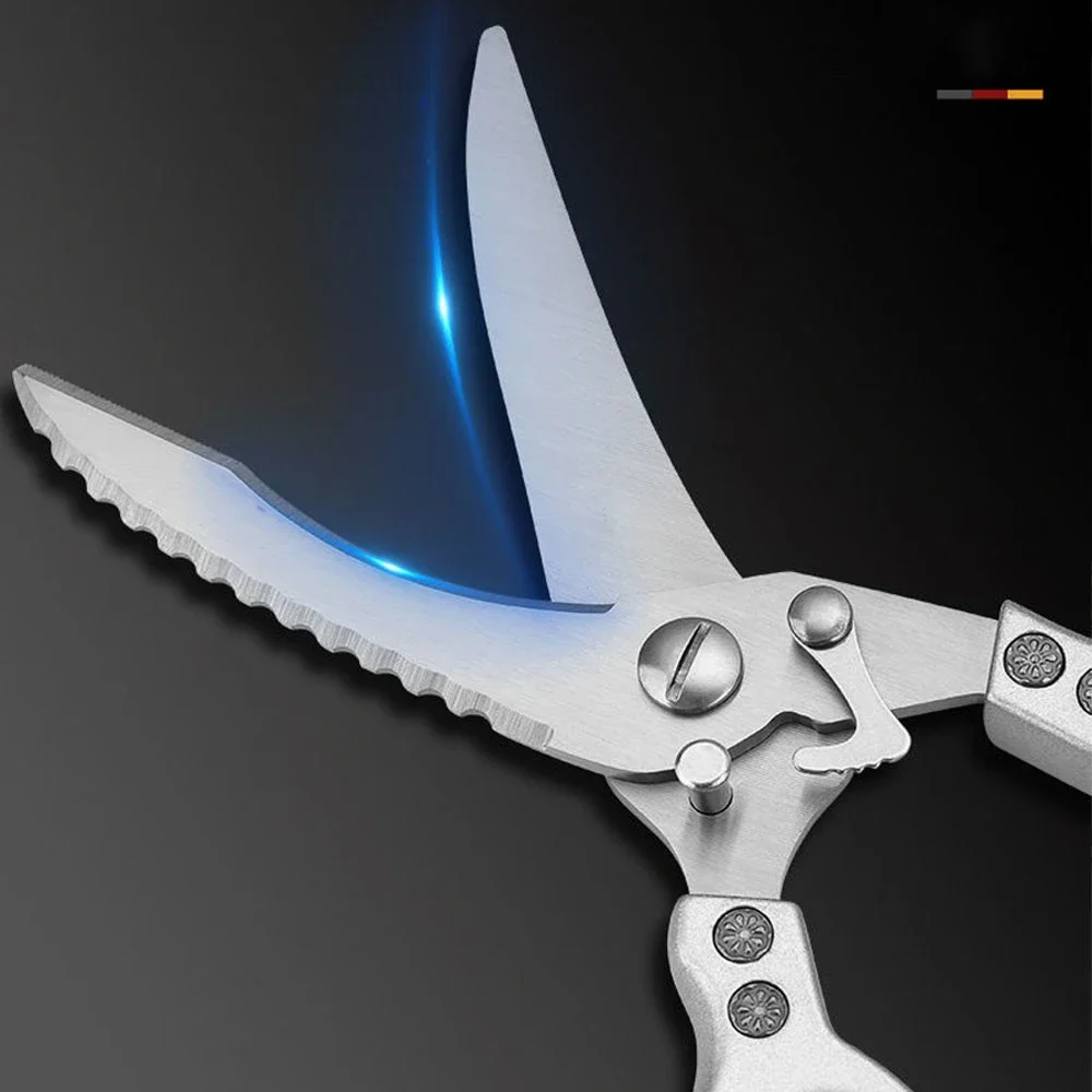 Ножницы из нержавеющей стали весы ножницы для чистки повара нож резки мяса и