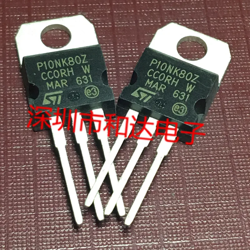 

5PCS-10PCS STP10NK80Z TO-220 MOS NEW AND ORIGINAL ON STOCK