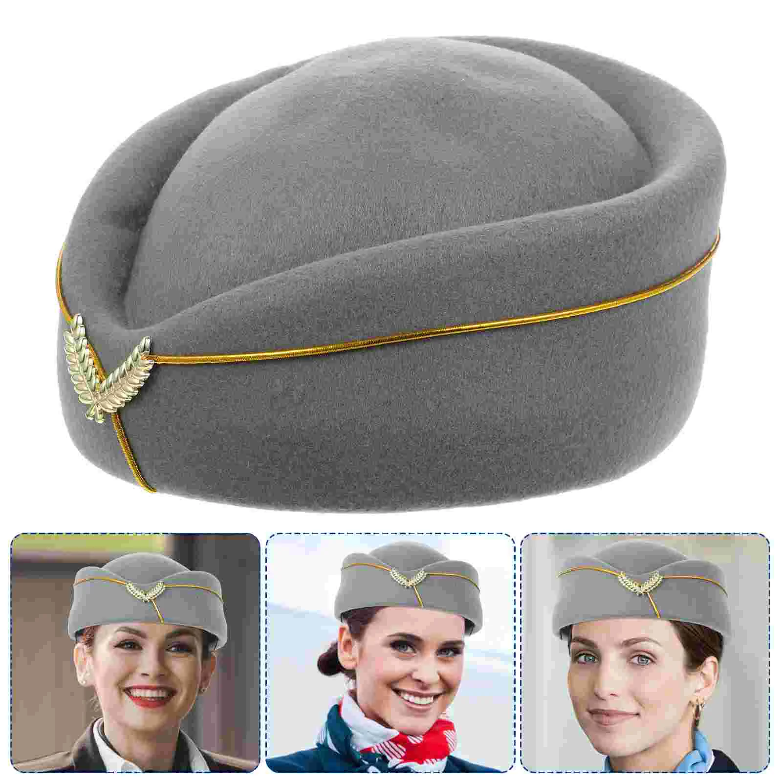 

Берет Guard Honor, женская шапка Air Hostess, шапка стюардесс, шапка стюардесса, декоративные женские шапки, шапки