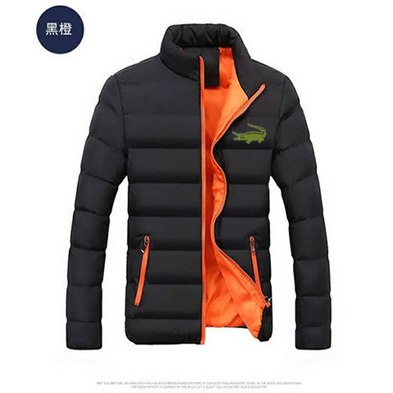 New Hot Sale Wholesale Direct Selling Men's Parka Coat Jacket Winter Men's Casual Windproof Cotton Quilted Down Jacket