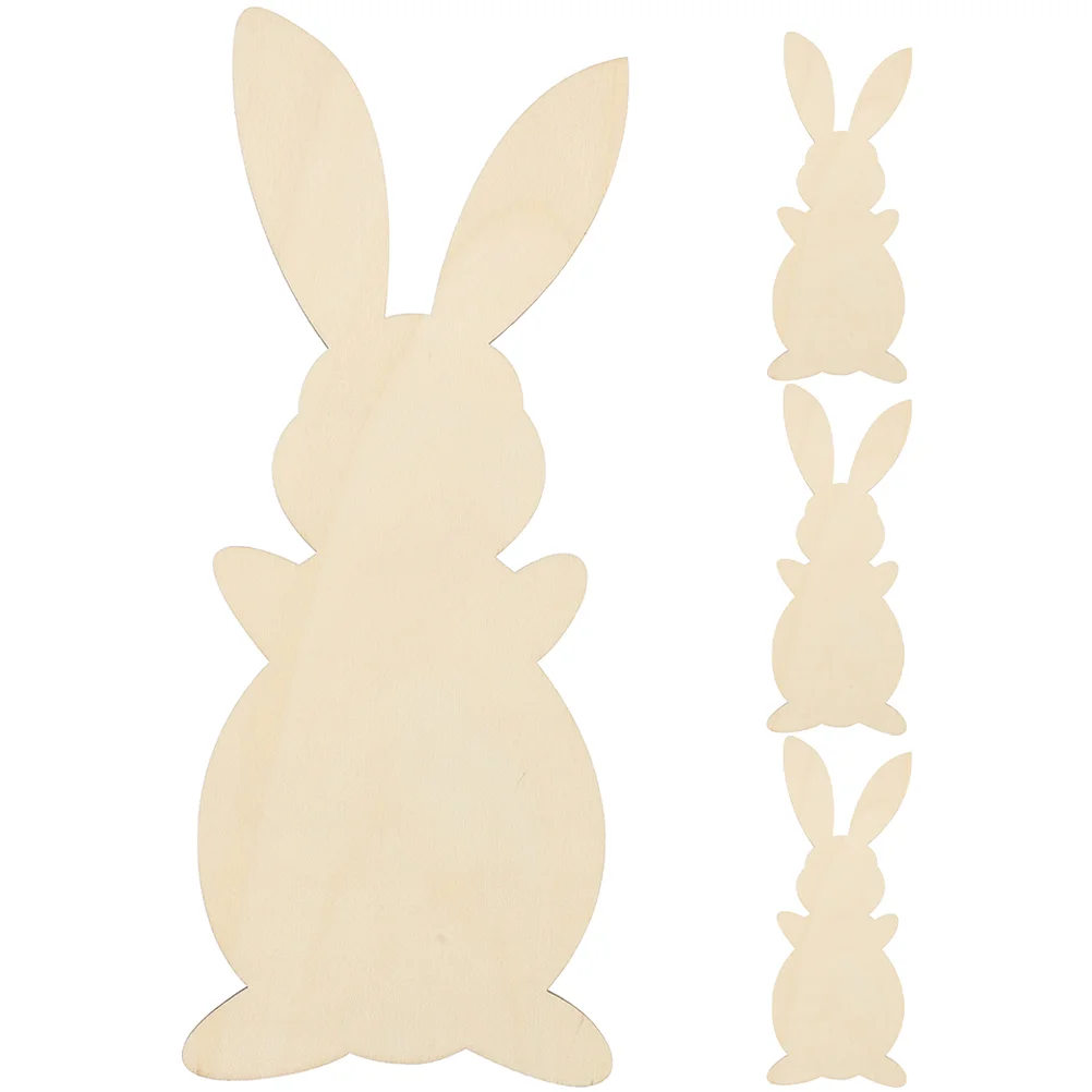 

Easter Wood Wooden Cutouts Crafts Unfinished Cutout Diy Bunny Carrot Rabbit Decor Shapes Spring Slices Blank Unpainted