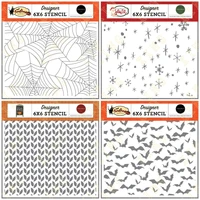 leaves snow webs bat cave new arrival diy layering stencils painting scrapbook coloring embossing album decorative template