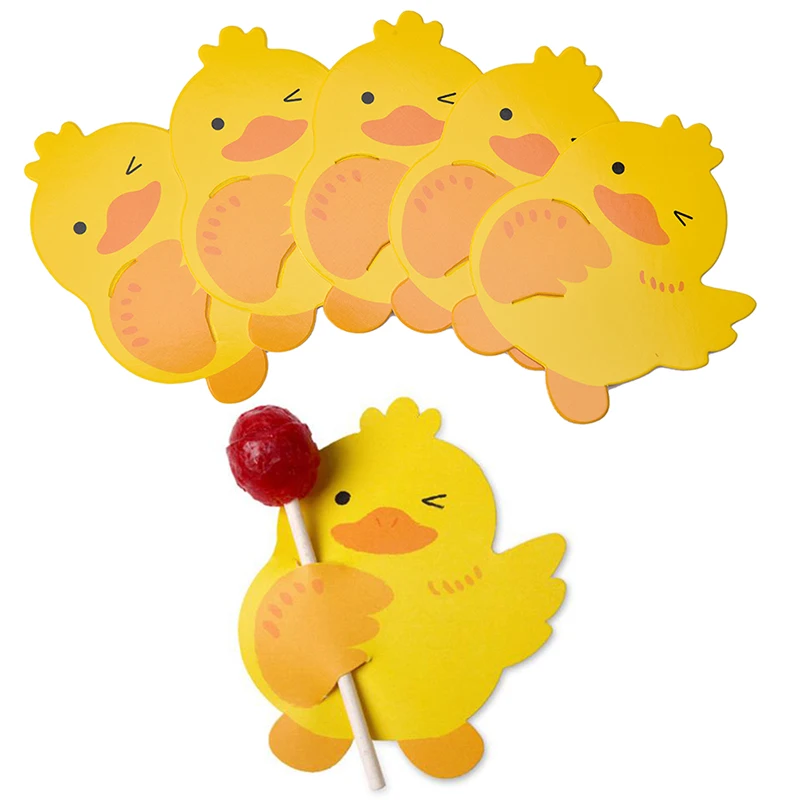 

50 шт. декоративные карты в виде леденцов и уток для свадьбы и дня рождения