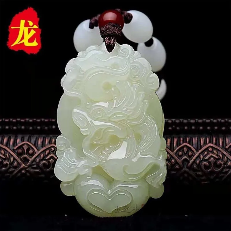 12 дюймов Двенадцать китайских зодиаков натуральный жадеит класса А Бирма нефрит