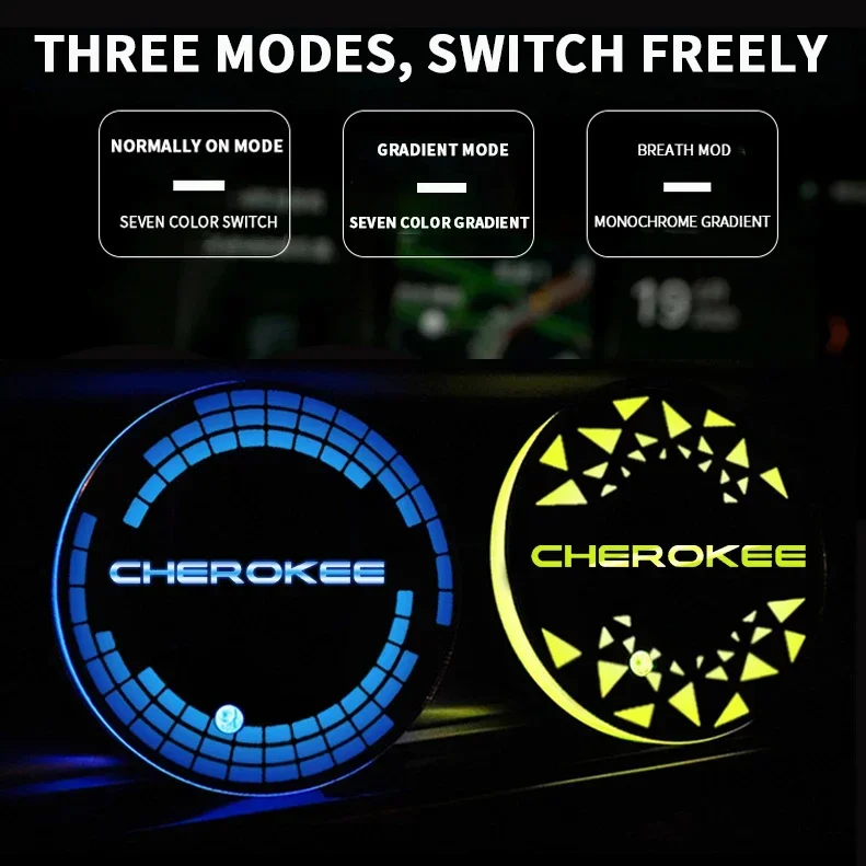 Автомобильная подставка противоскользящий светодиодный светильник держатель