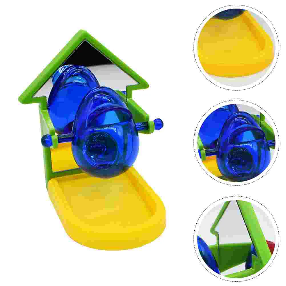 

Parrot Bird Feederfeeding Box Cage Toy Foraging Cups Trough Traininghanging Container Supply Parrots Forage Chicken Pet Water