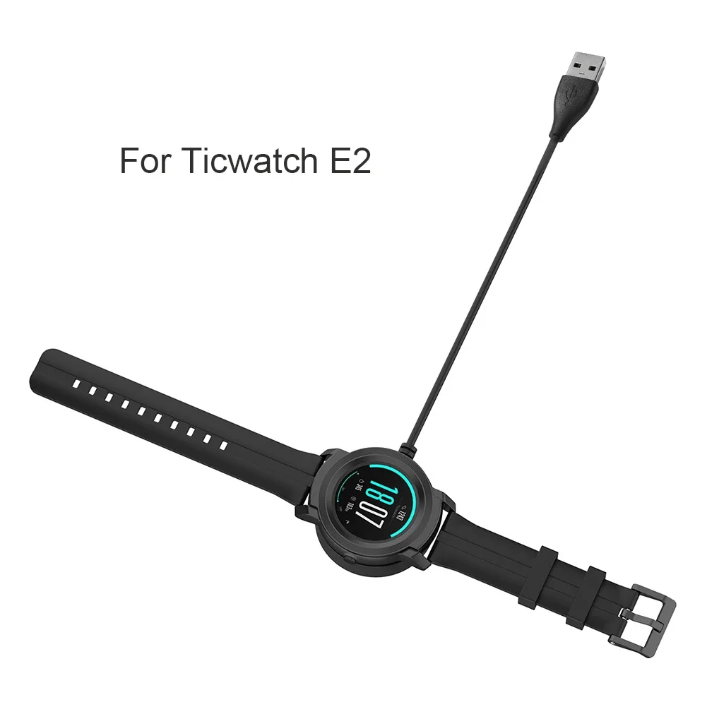 Фото USB-кабель для зарядки Ticwatch Pro 3 GPS E2 E3, зарядное устройство, док-станция для Ticwatch E3 Ultra GTH, беспроводной магнитный портативный адаптер №3