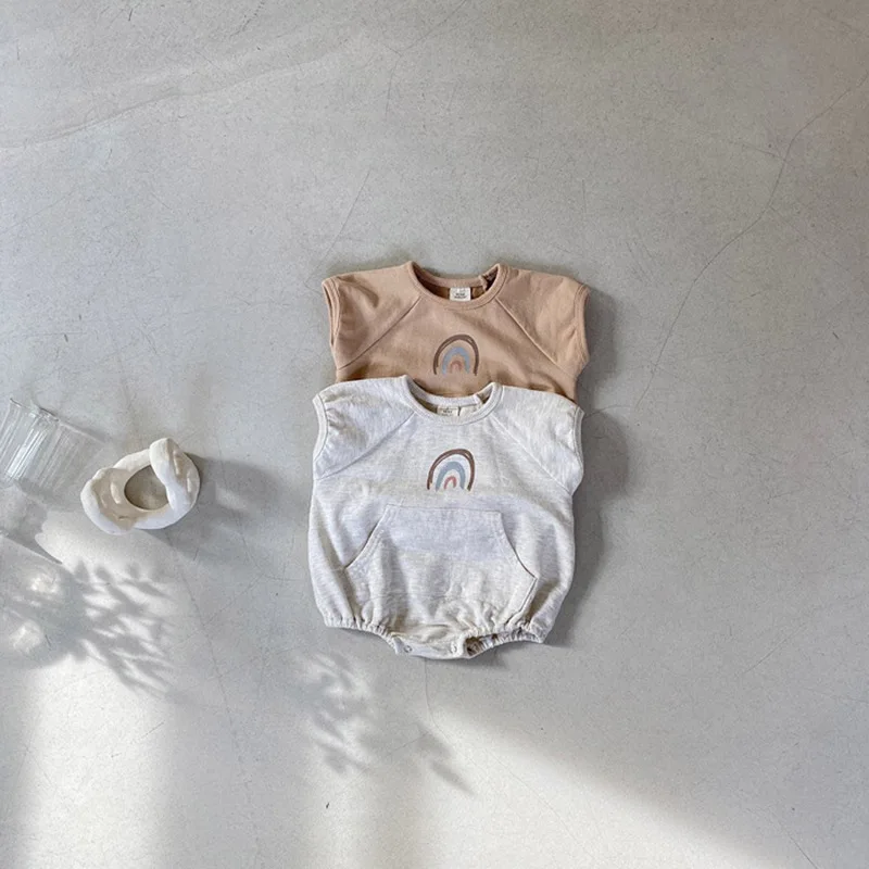 Лето 2022 детская одежда модная в Корейском стиле для маленьких мальчиков и