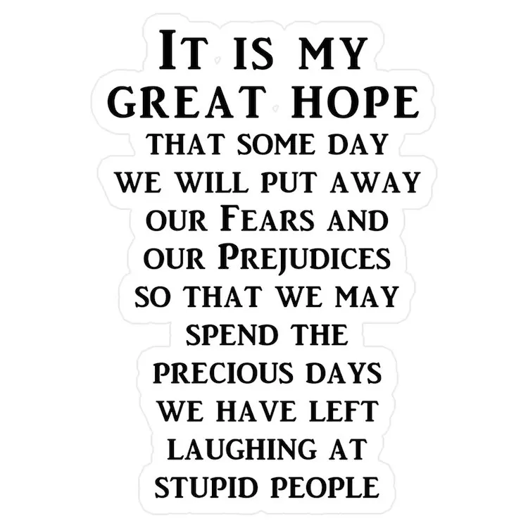 

Наклейка с надписью «The Great Hope» для ноутбука и машины