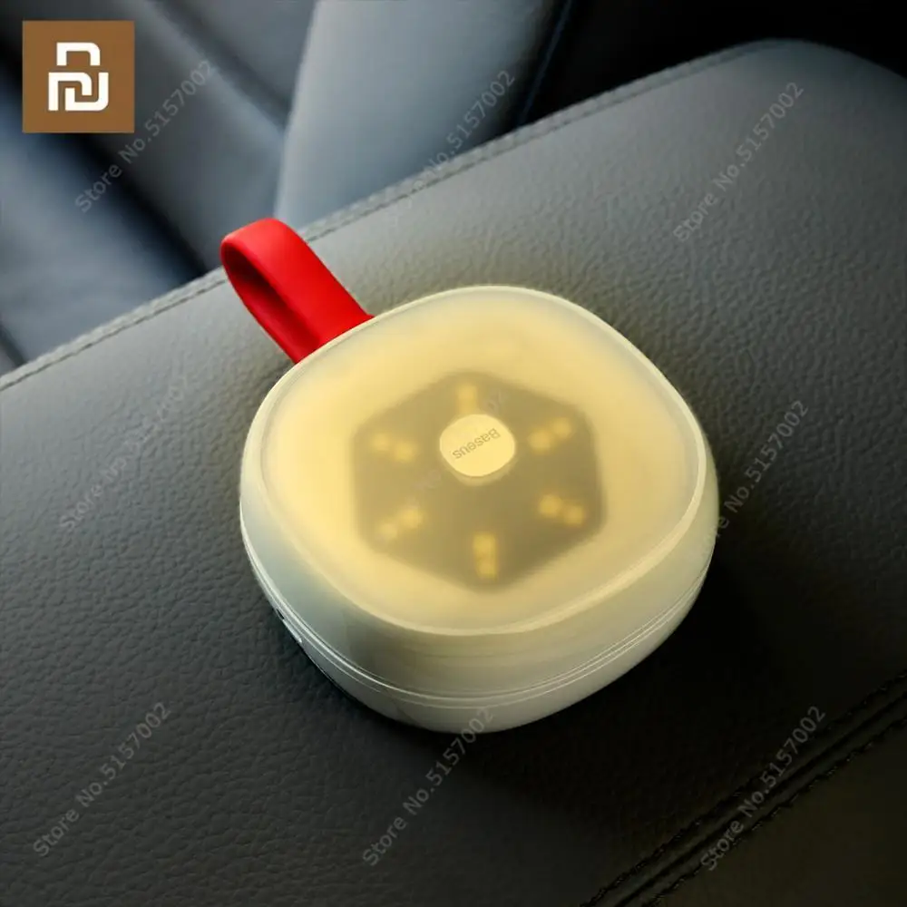 

Миниатюрный автомобильный светильник Xiaomi на солнечной батарее, светодиодный светильник для чтения для автомобиля/дома, фонари, магнитный м...