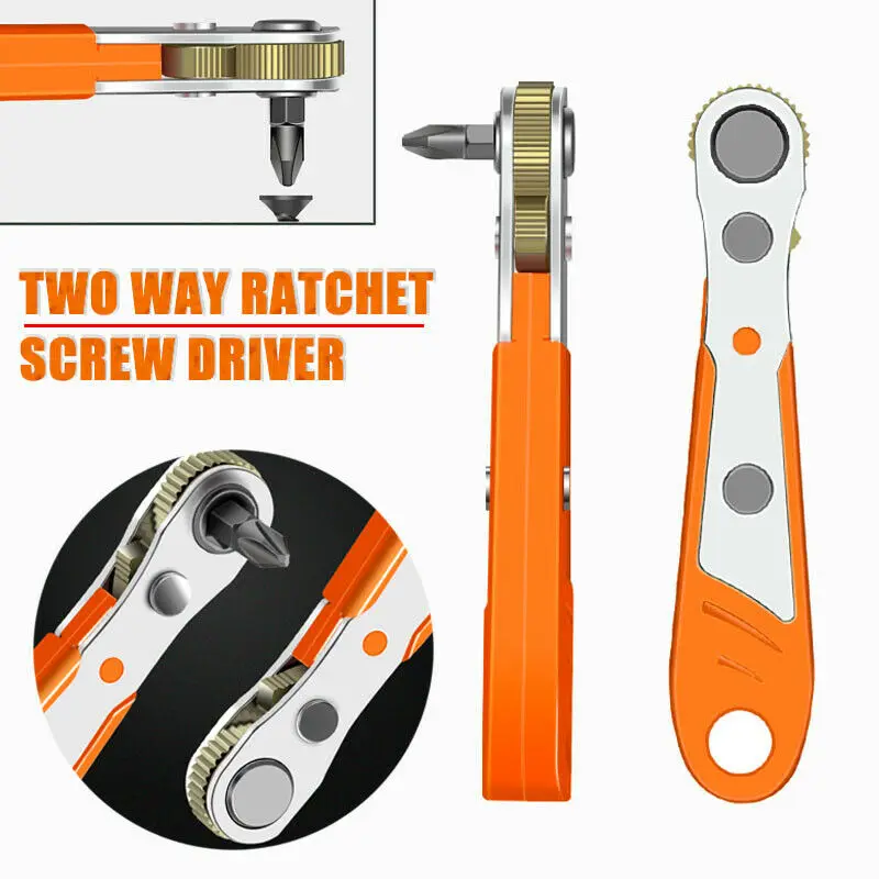 

36 Teeth Mini Ratchet Wrench Screwdriver Ratchet Spanner Low Profile Right Angled Offset Quick Release Screwdriver Repair Tool