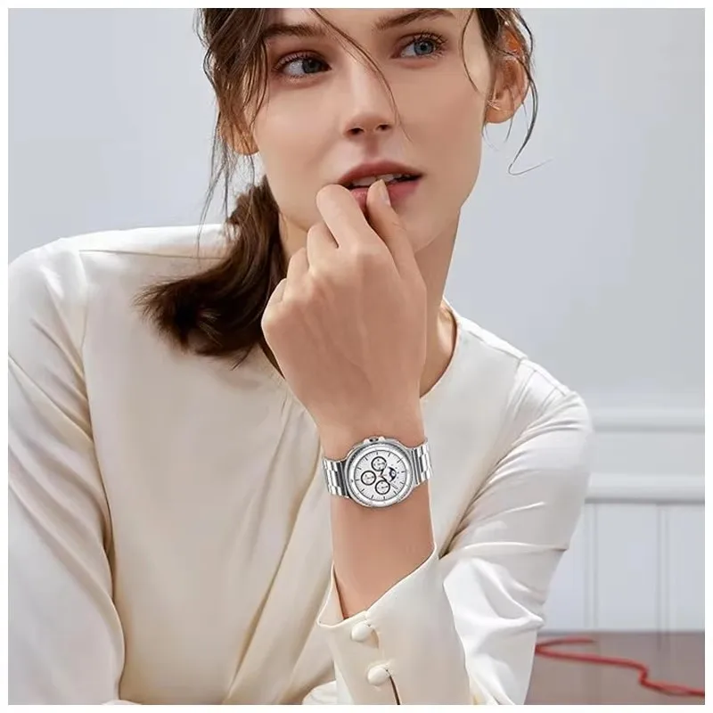Металлический ремешок для часов из нержавеющей стали для Samsung Galaxy Watch8 40 мм 44 мм, защитный чехол-браслет для Galaxy Watch 8 Classic Ultra (art.: 3920d37eab22c) - 3920d37eab22c