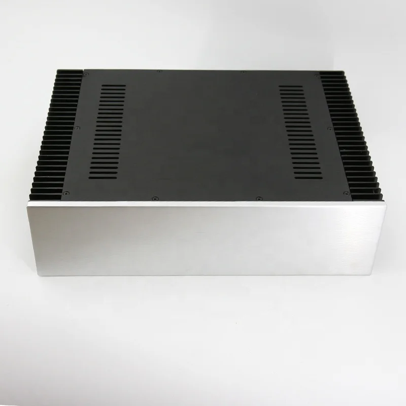 Фото NEWBRZHIFI BZ4312A Алюминиевый корпус с двойным радиатором, корпус усилителя мощности класса А, аудиошасси высокого уровня №1