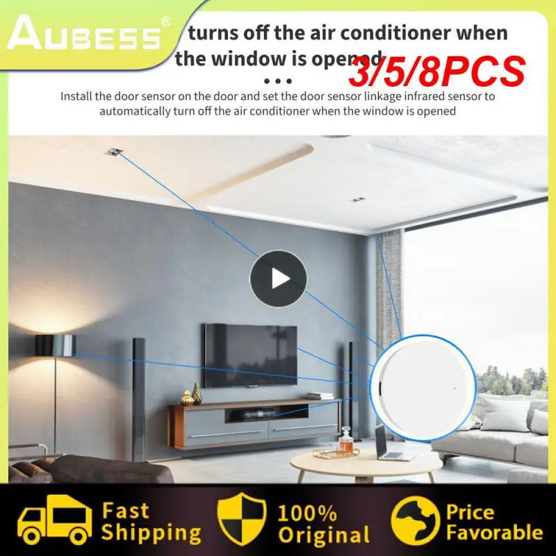 

3/5/8PCS Smart Life Smart Home Bridge Voice Control App Remote Control Multi-mode Gateway Multi-protocol Communication Tuya