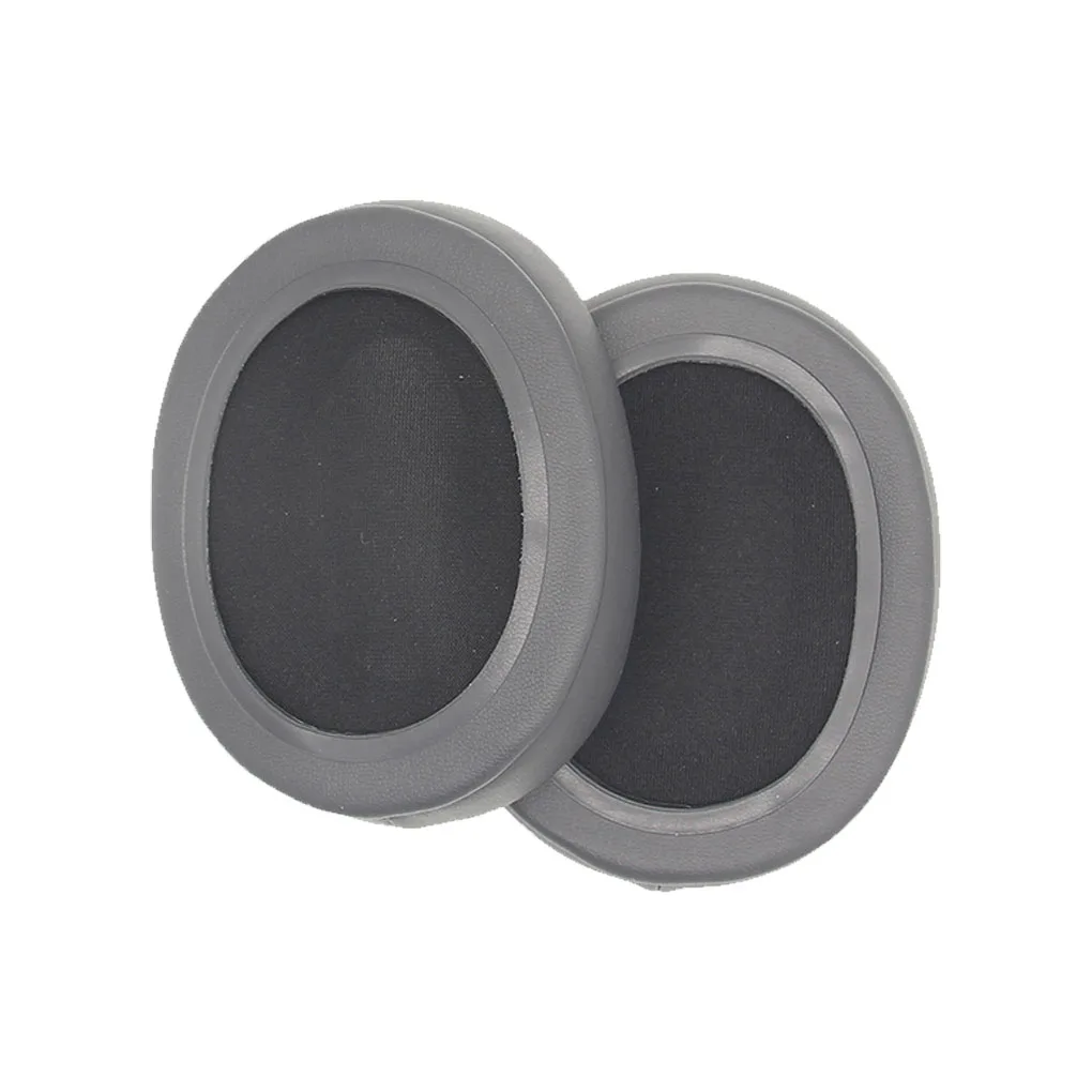 Амбушюры с шумоподавлением Накладные наушники для игр на голове сменные черный