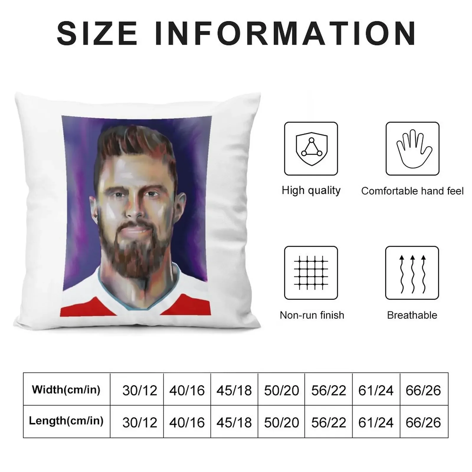 Olivier Giroud - подушка AFC для дивана подушки декоративные наволочки