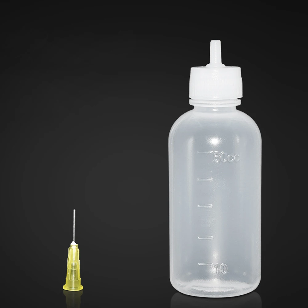 Пустой полиэтиленовый дозатор с 11 иглами аппликатор промышленного клея для геля
