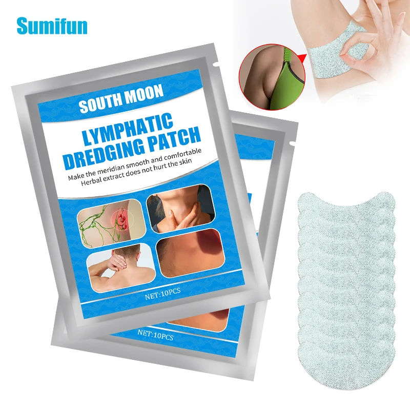 

10pcs/bag Accessory Breast Lymph Patch Axillary Accessory Breast Elimination Patch Breast Nodule Dredging Patch
