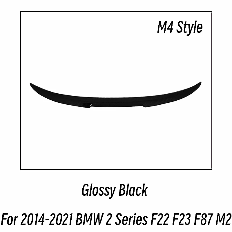

Для BMW 2 серии F22 F23 F87 M2 218i 220i 228i M235i 240i 2014-2021 M4 MP PSM стиль Автомобильная Задняя Крышка багажника спойлер Крылья тюнинг детали