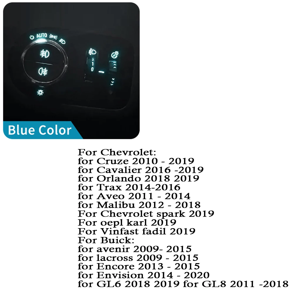

Автомобильный автоматический переключатель фар для Chevrolet Cruze 2010-2019 Malibu 2012-2018 Aveo Envision, модуль управления противотуманными фарами