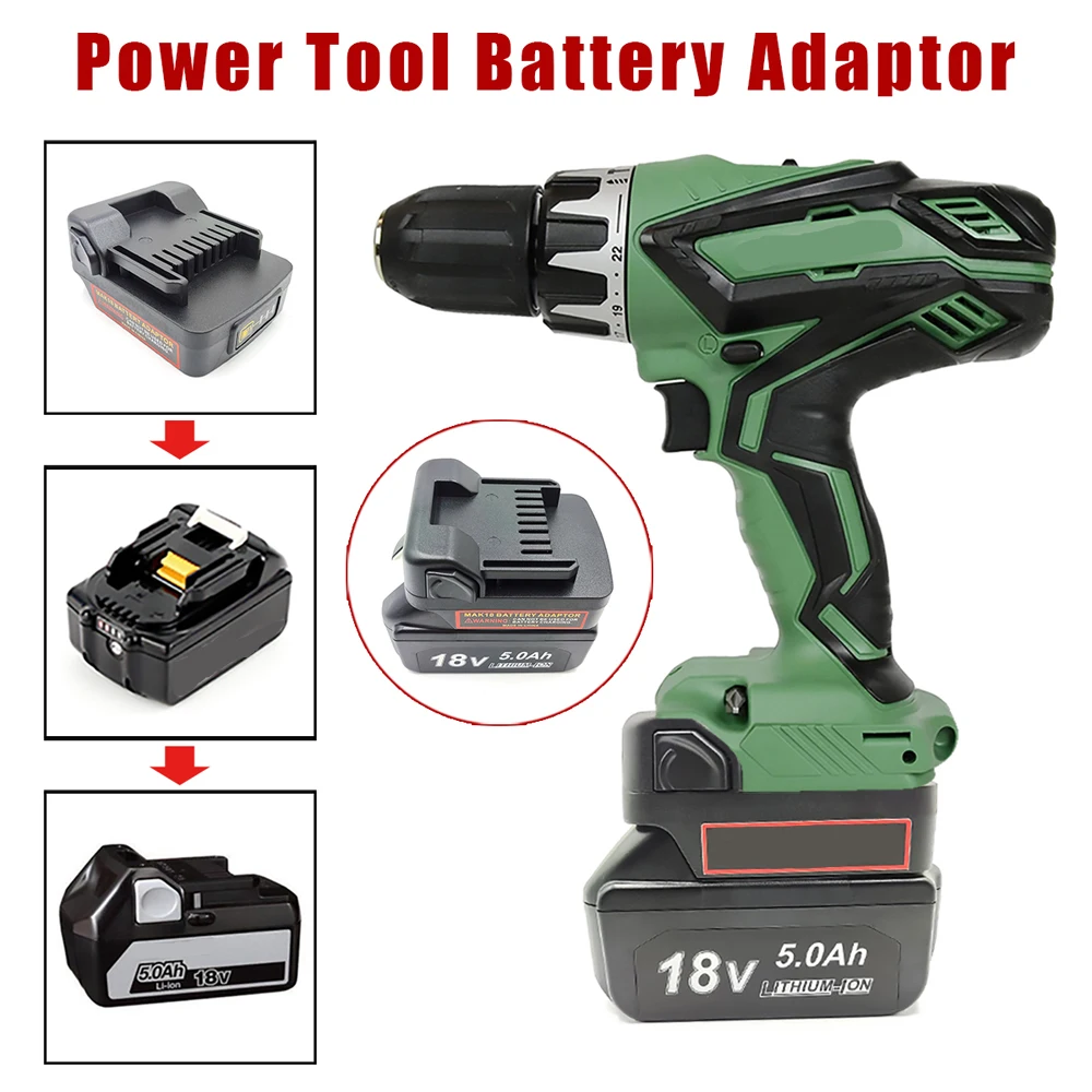 

Battery Adapter for Makita 18V BL Series Lithium Battery Convert To Hitachi / Hikoki 18V Li-ion Batttery Power Tool Use BSL1840